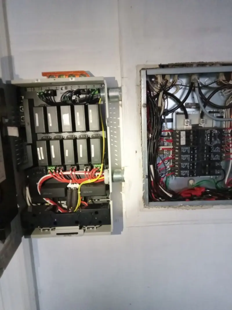 Electrical panel upgrade completed for Indoor Lighting Installation in Oak Ridge